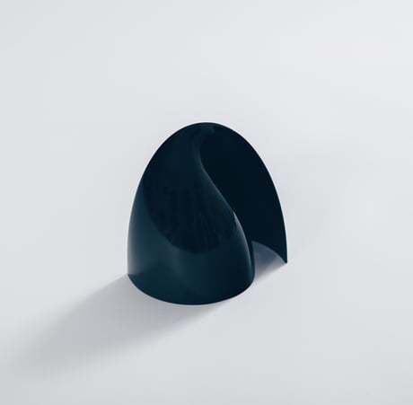 SLA grade 03 finish gloss black_light fixture zoomed in-1 SLA grade 03 finish gloss black_light fixture zoomed in-1