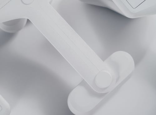 SLS product finish zoomed in