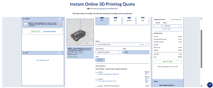 3D Printing - Digital Inventory